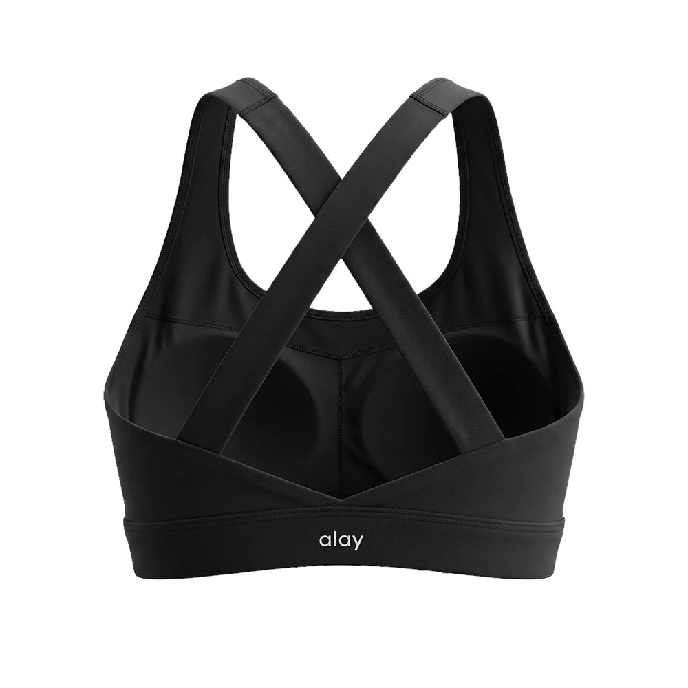 Premium Women’s Sports Bra – Front Zip, Cross Back, Hook & Adjustable High-Support Activewear Bra