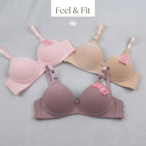 Premium Seamless Bra Pack of-3